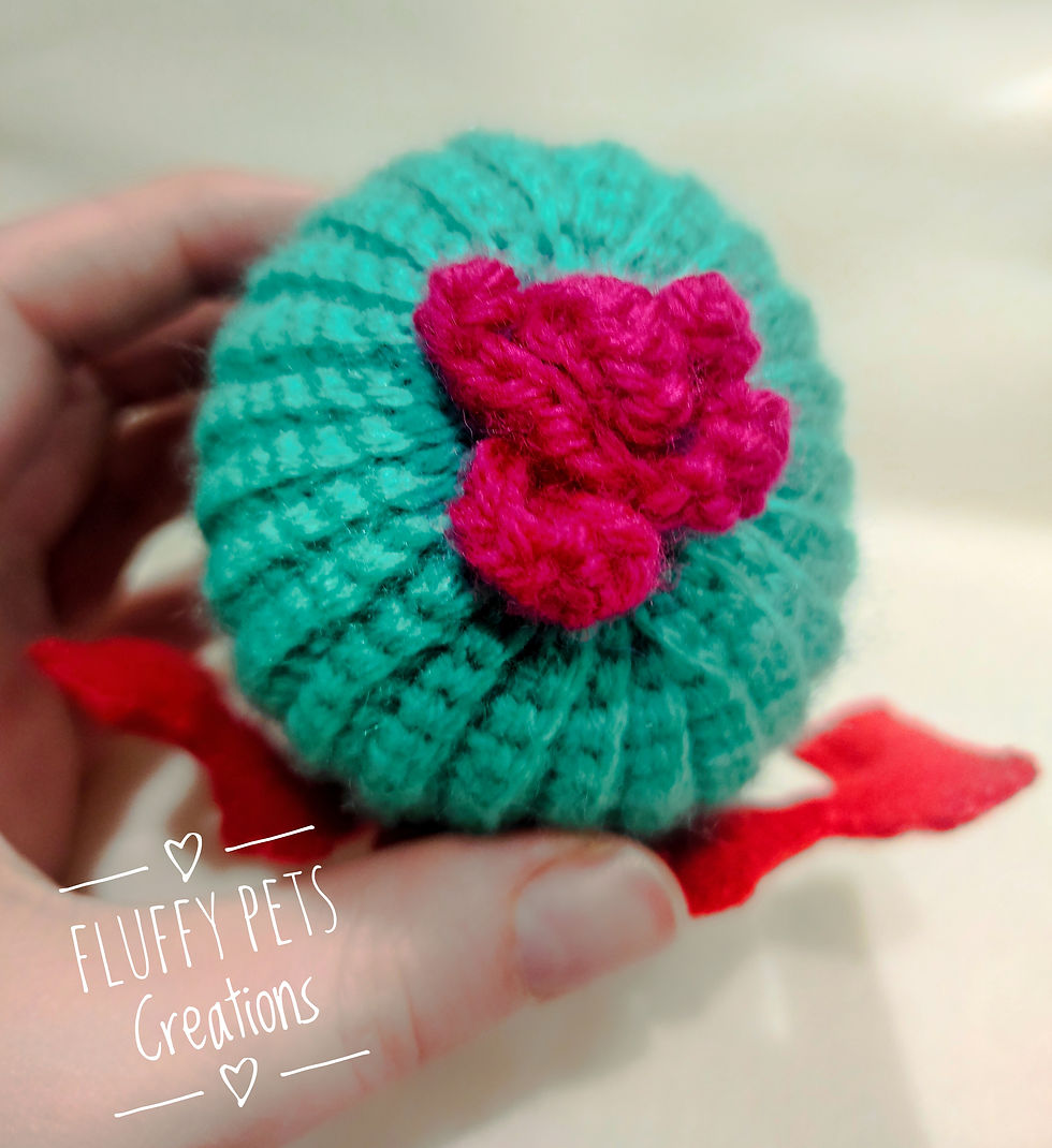 Thumbnail: Crochet cactus plant for Mum, always happy and forever alive plant