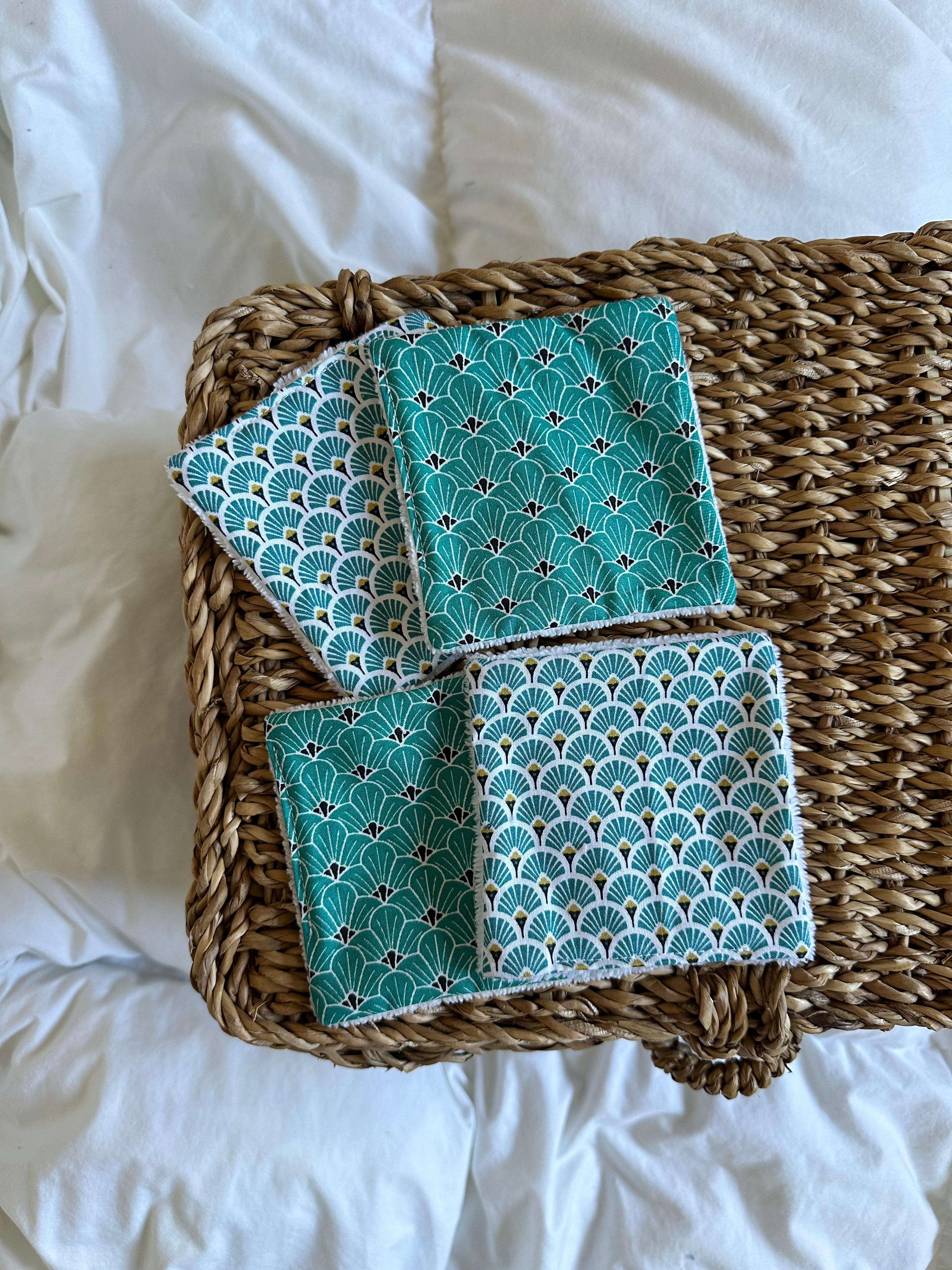 Lot de 4 cotons Julia