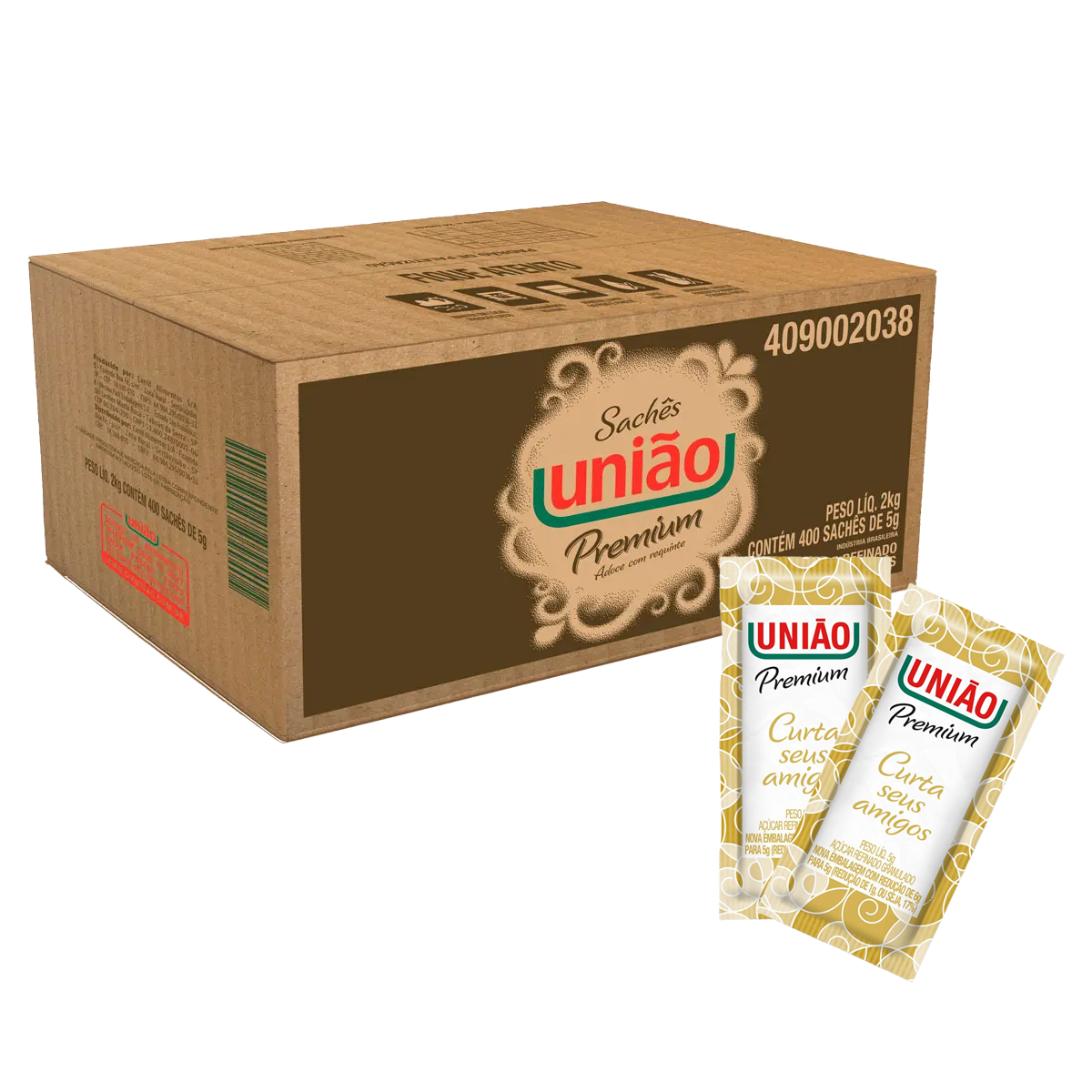 Açúcar Sache União c/ 400