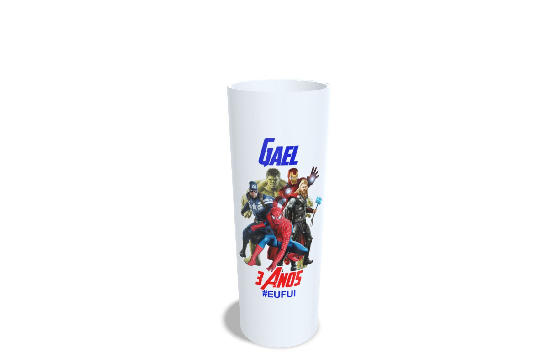 Vingadores - Long Drink Personalizado