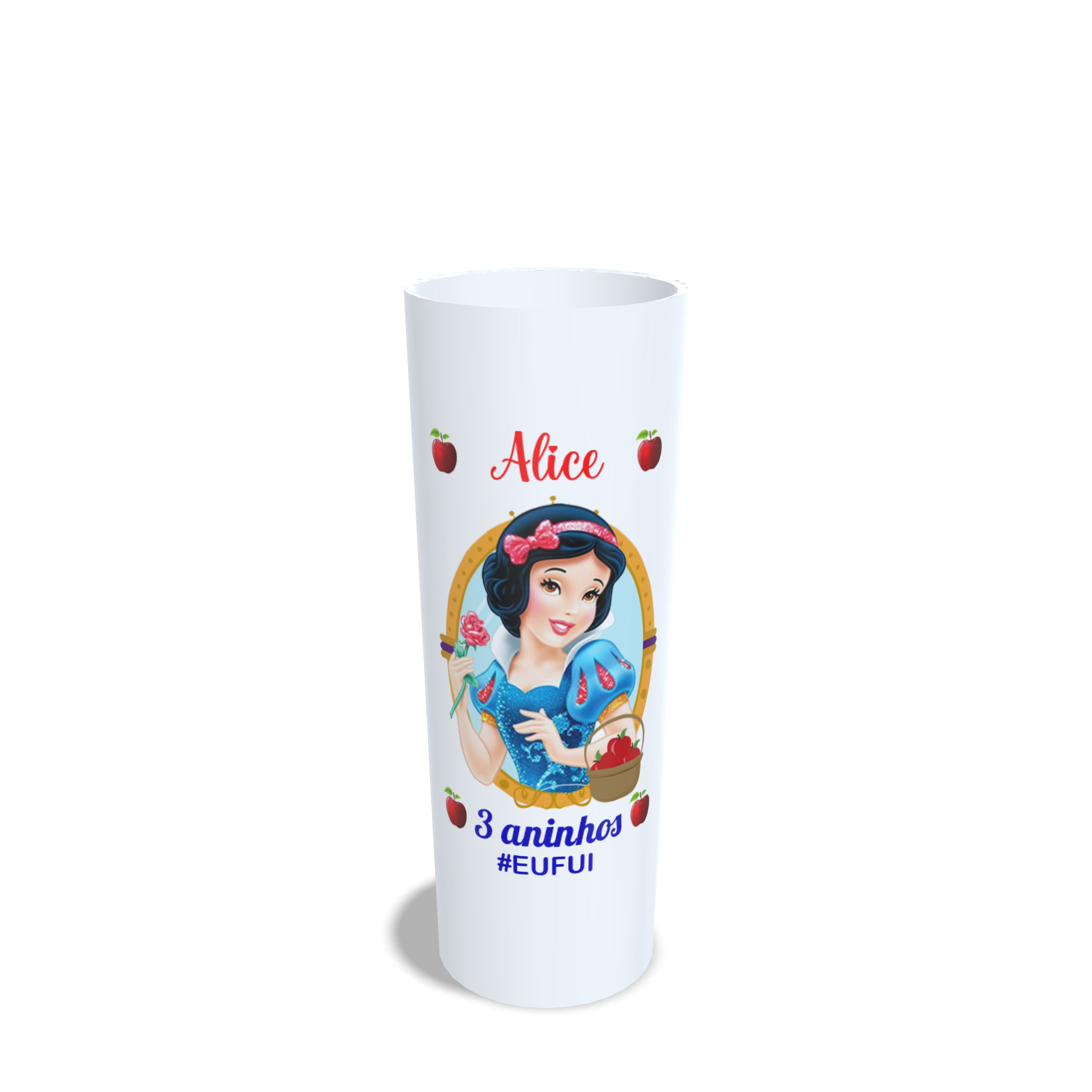 Branca de Neve - Long Drink Personalizado