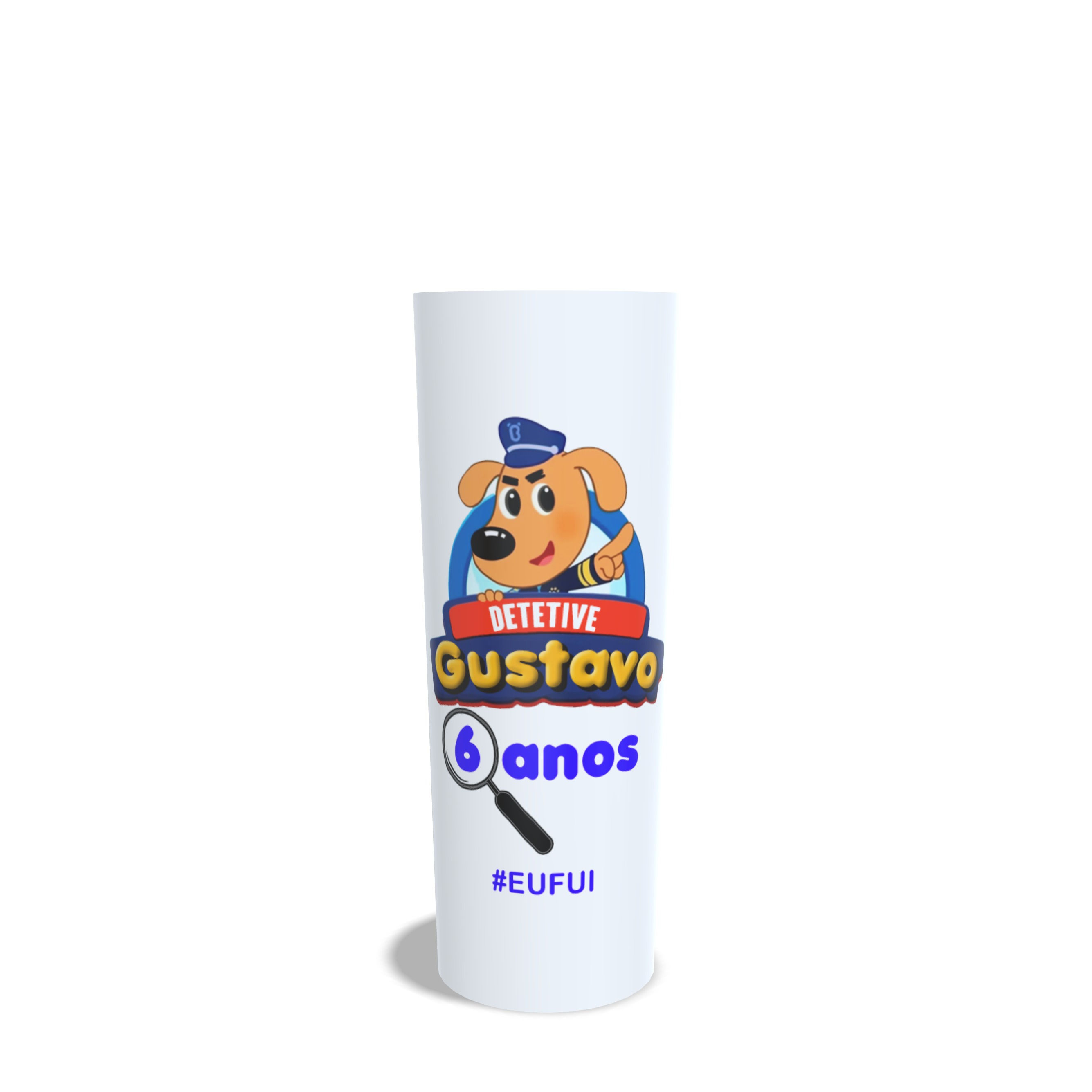 Detetive Labrador - Long Drink Personalizado