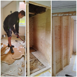 Renovering av badrum i Göteborg, Byggnad, Snickeri, Renovering