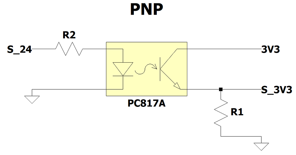 reading 24V RPM sensor with microcontroller
