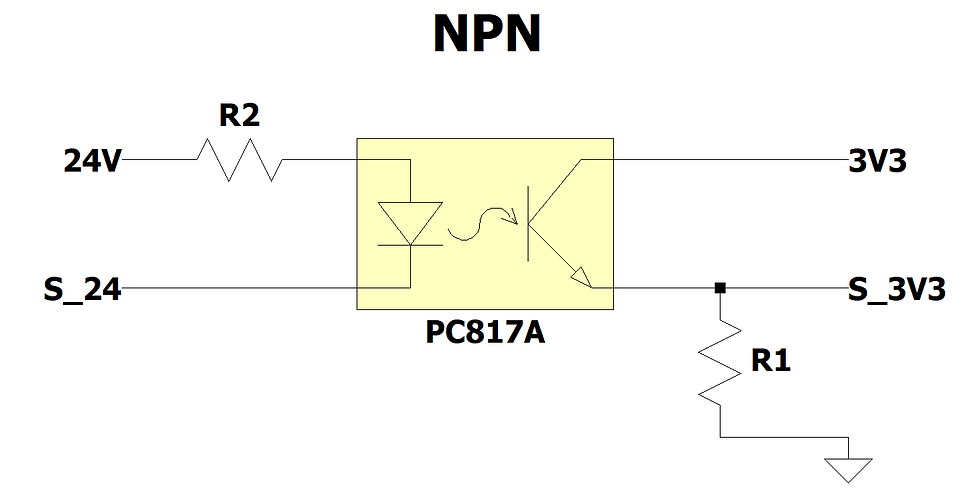 reading 24V RPM sensor with microcontroller