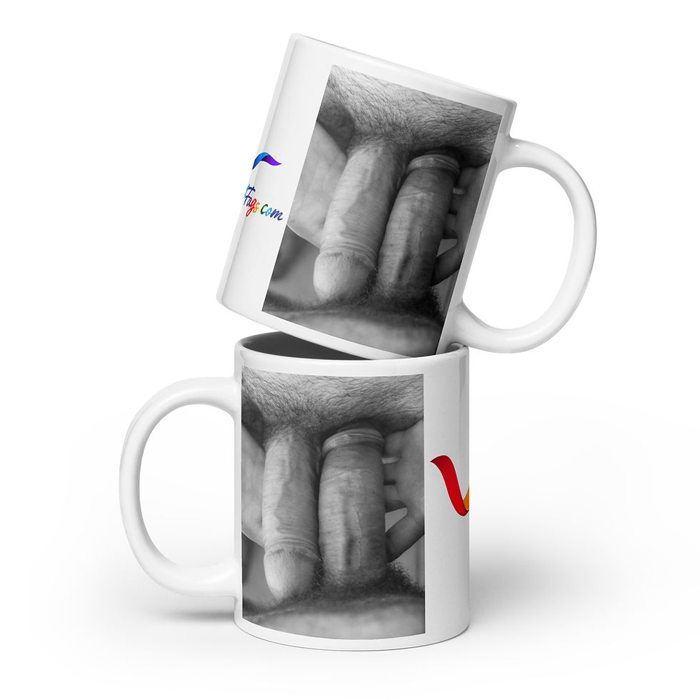 Thumbnail: White glossy mug