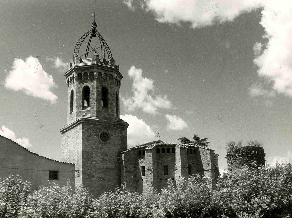 Basílica de la Mare de Déu de Valldeflors de Tremp, anys 60.