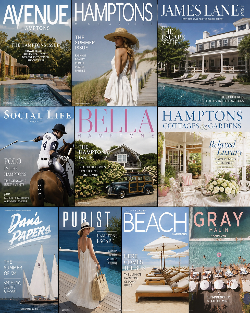 Just a few of the summer publications