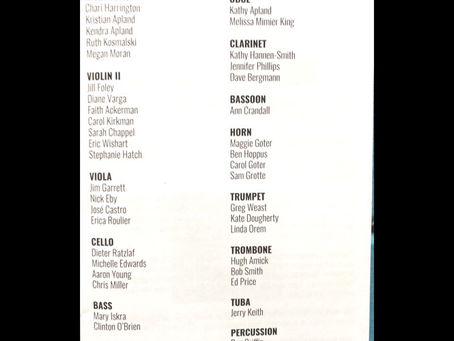 Sinfonietta Musicians