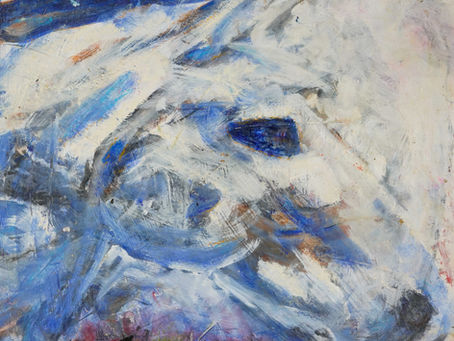Horse- Oil on Board