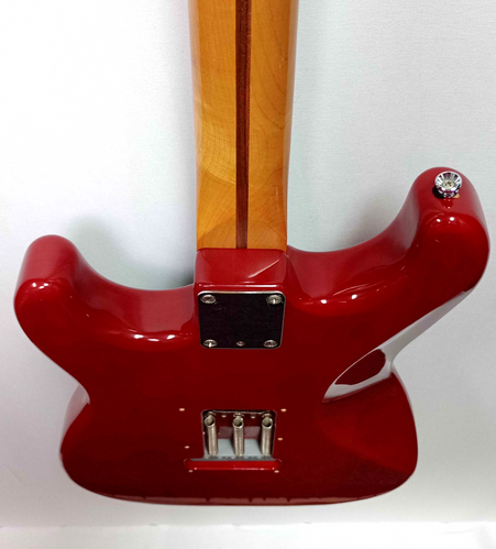 Fender Deluxe Super Strat Made in Mexico - Crimson Red