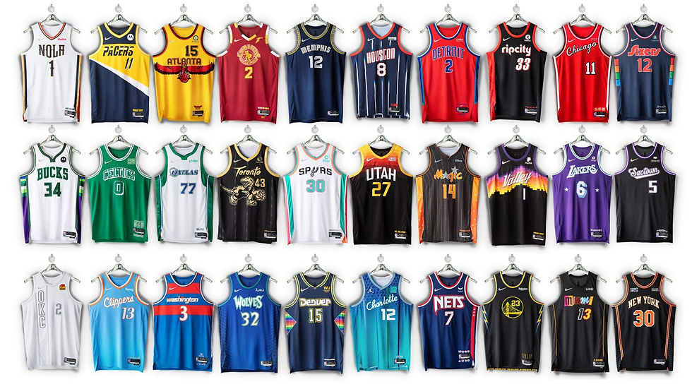nba各隊球衣