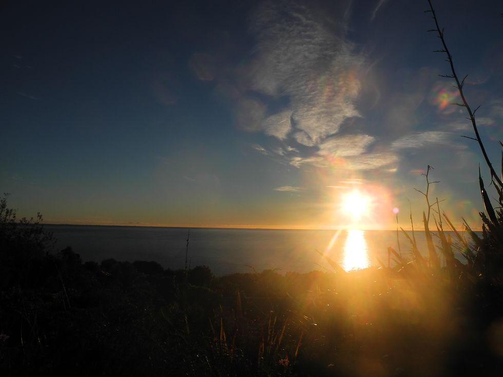Les matins sont d'or sur la Golden Bay