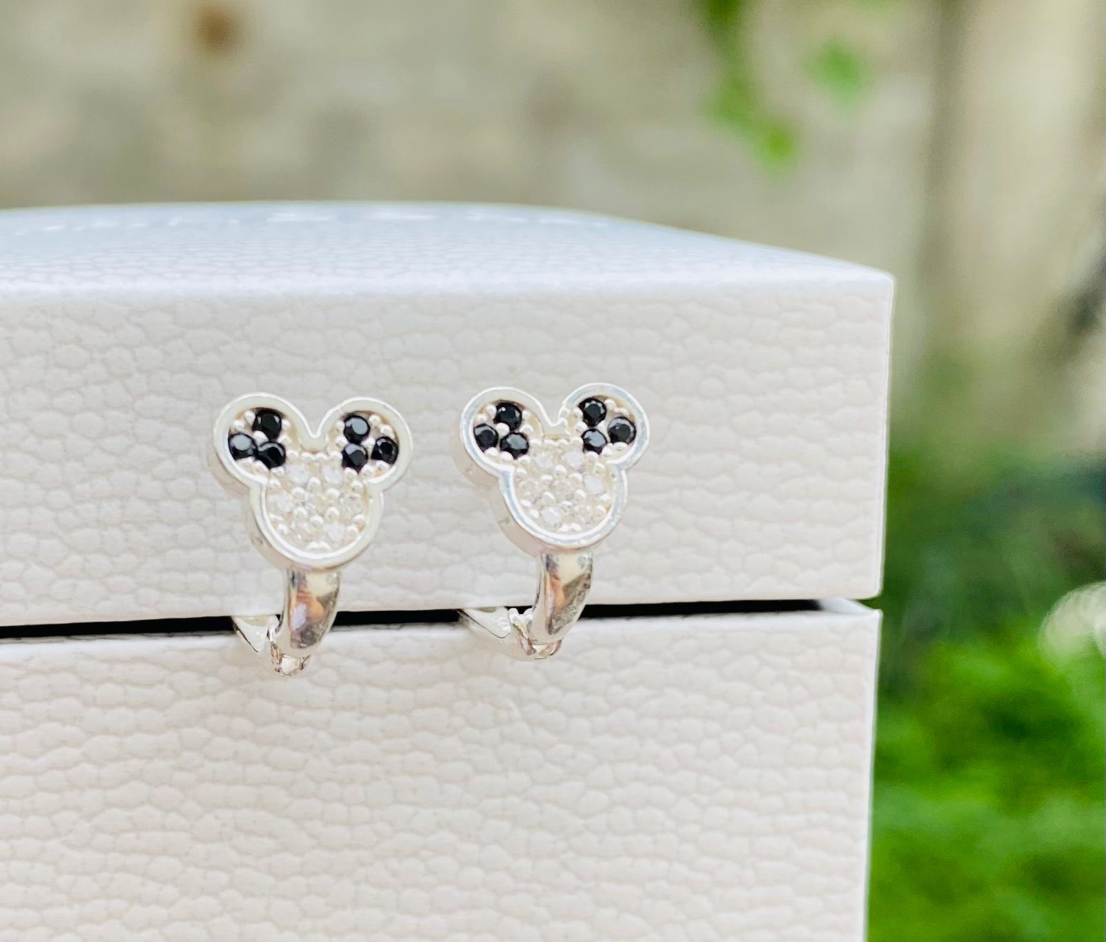 Aretes miky plata 925