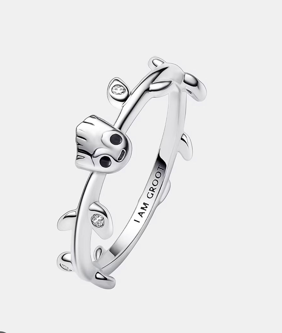 Miniatura: Anillo groot plata 925 Pand