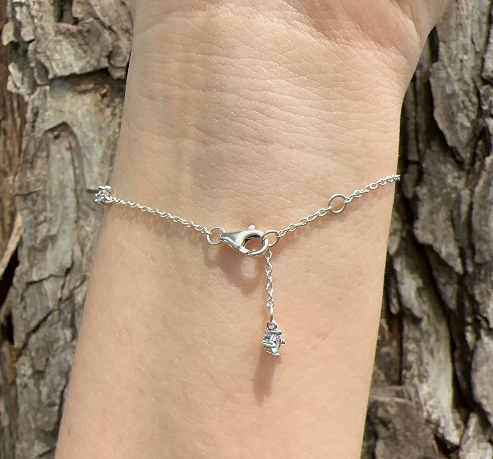 Miniatura: Pulsera circones pétalos plata 925 Pand