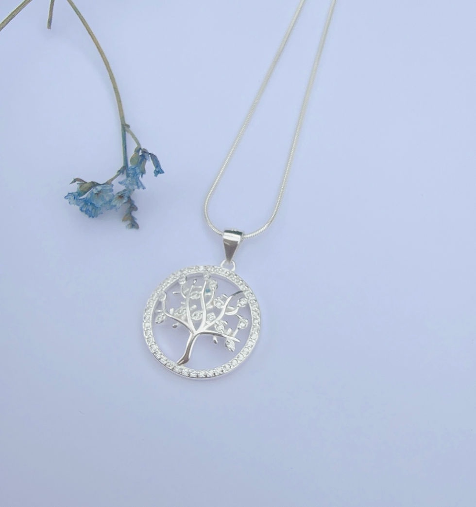 Miniatura: Dije árbol de la vida plata 925 