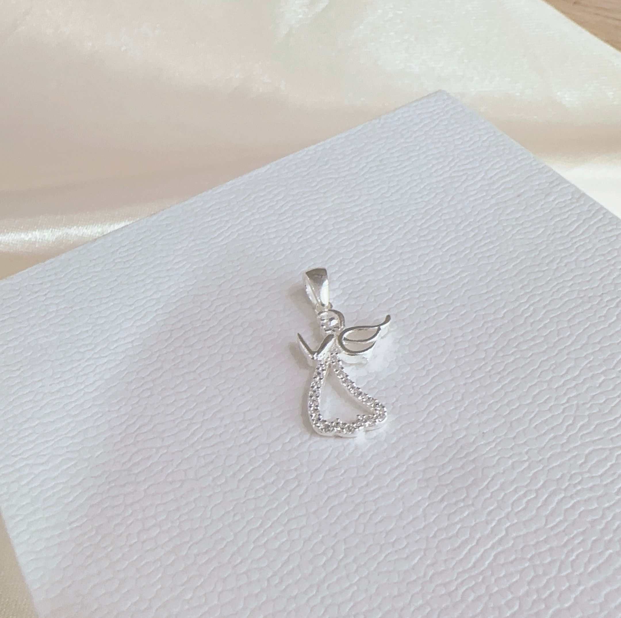 Dije ángel plata 925