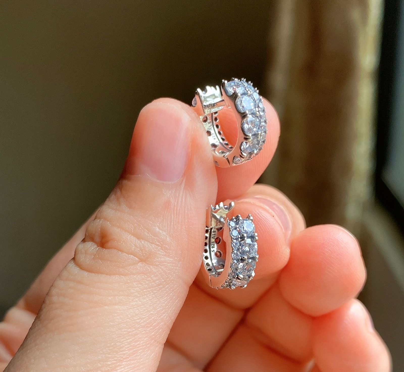 Argolla hogie enjoye completa plata 925.