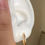 Miniatura: Argollas Huggies lisas oro 18k