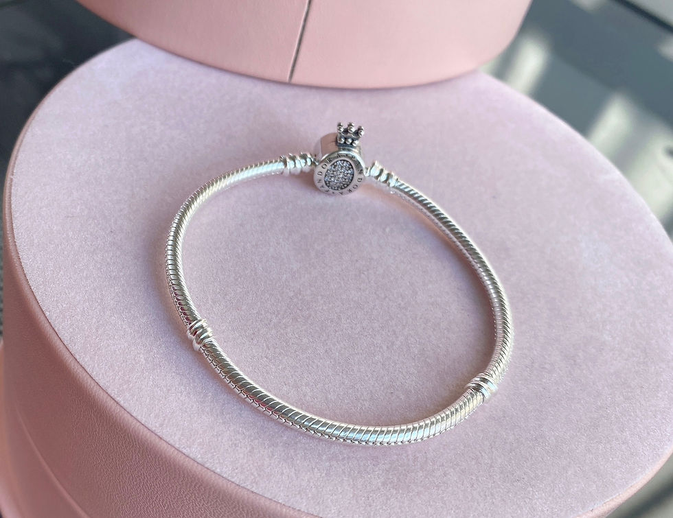Miniatura: Pulsera corona logo plata 925 Pand