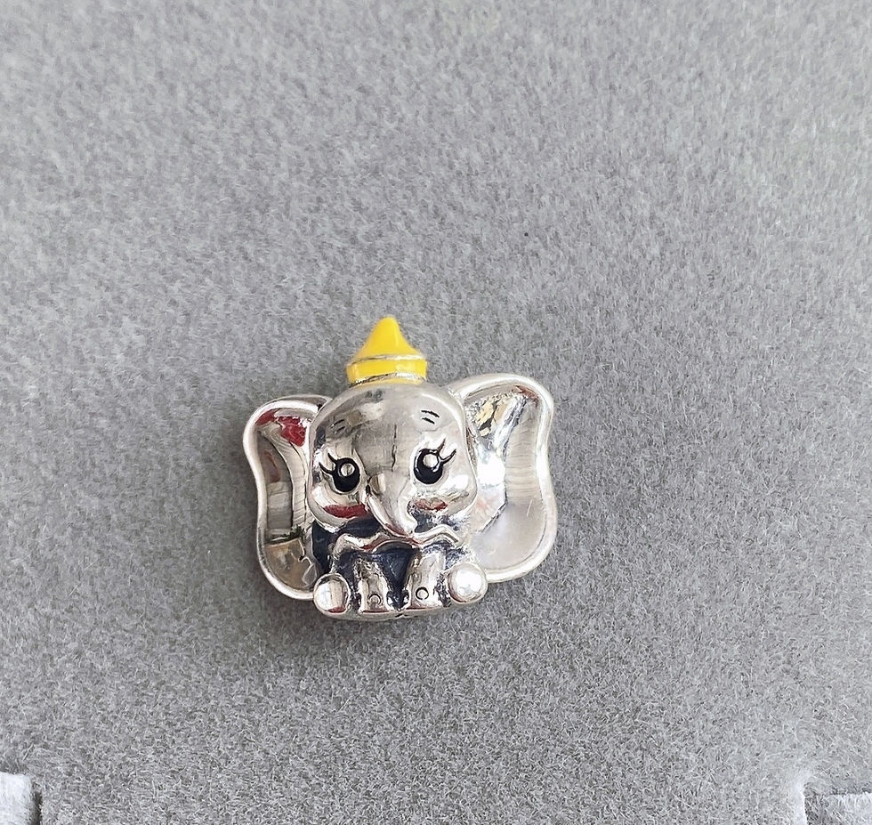 Miniatura: Charm dumbo plata 925