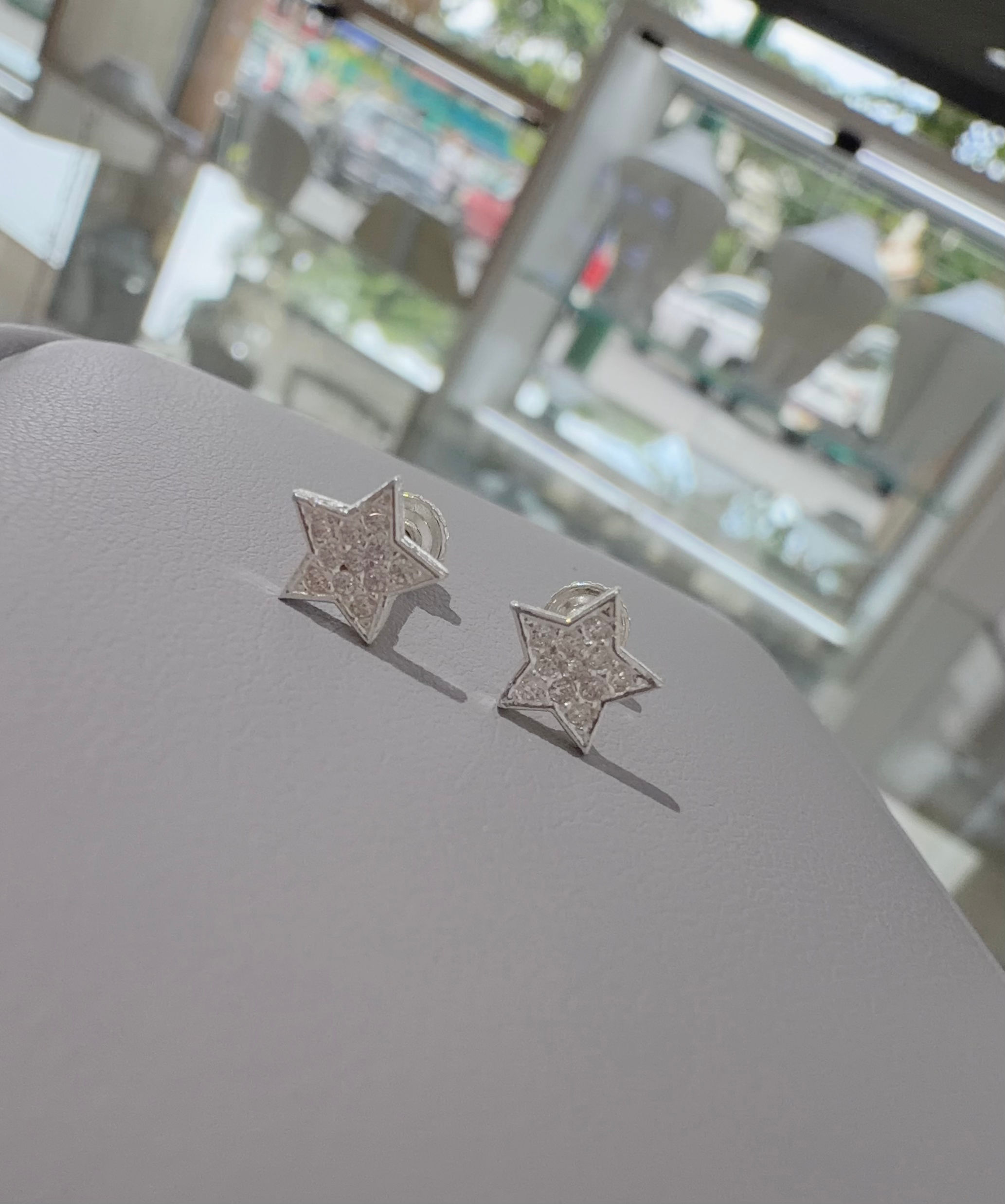 Aretes estrella circones ortopédicos plata 925