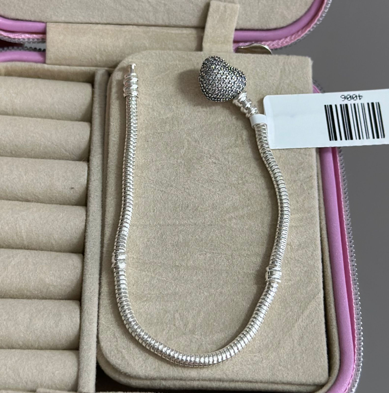 Pulsera flexible plata 925 