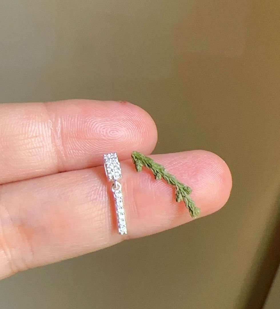 Miniatura: Dije inicial plata 925, enjoyé total micro circonita.