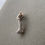 Miniatura: charm colgante taco enjoye plata 925