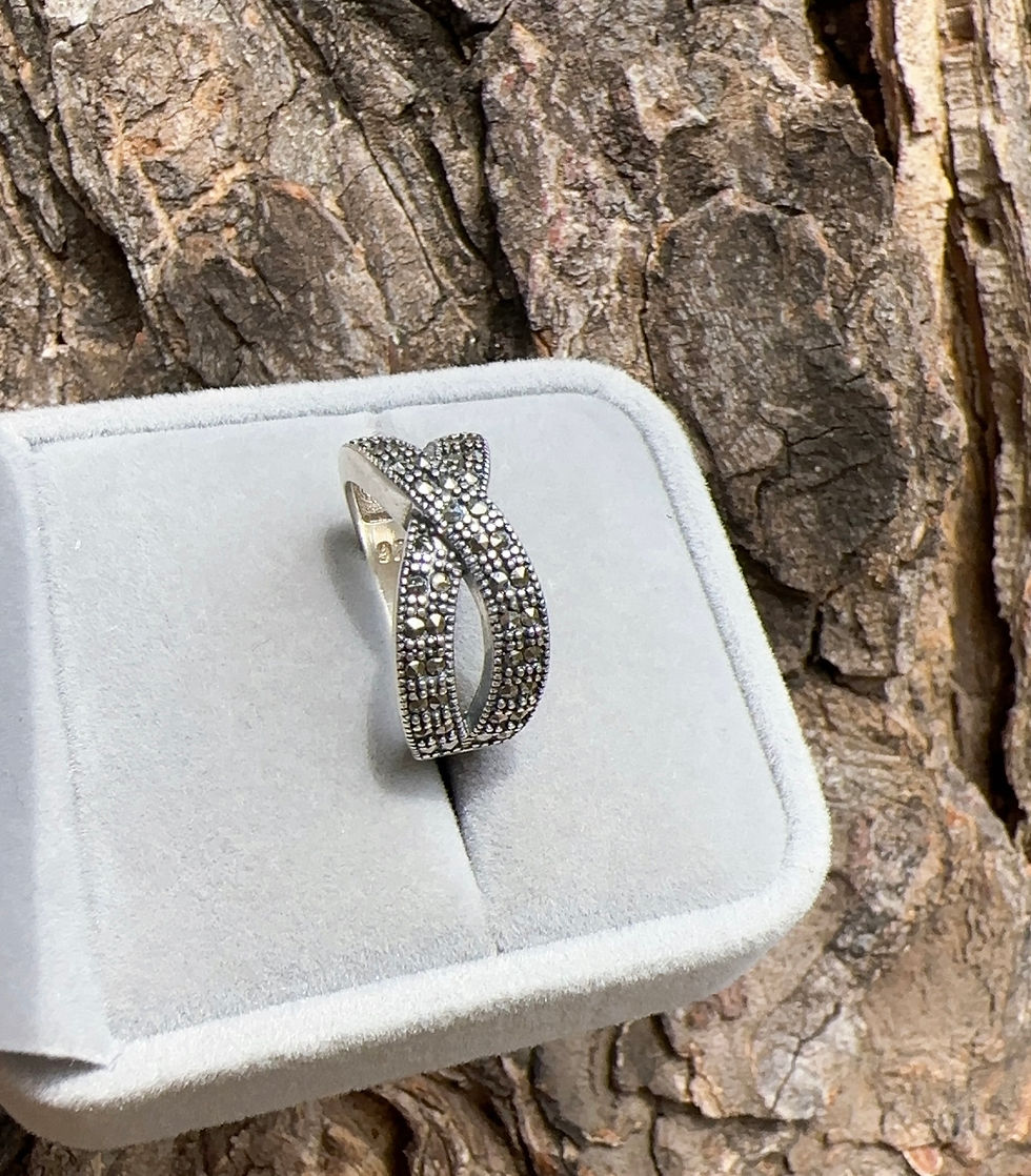Miniatura: Anillo infinito Plata 925 marquesita