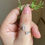 Miniatura: Anillo inicial enjoye micropave plata 925 italiano. Regulable