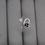 Miniatura: Anillo huellita regulable plata 925