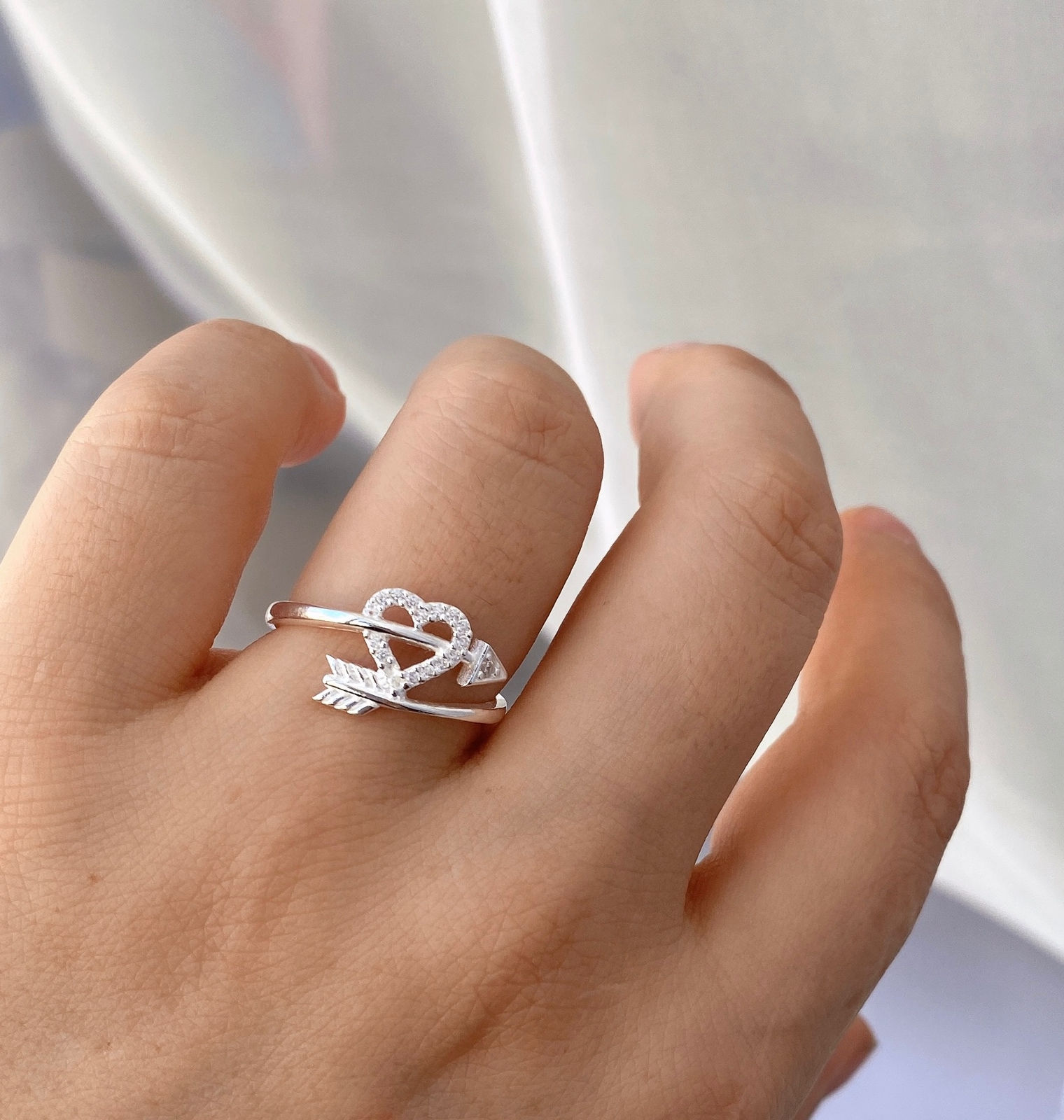 Anillo cupido plata 925 Italiana