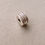 Miniatura: Charm sellador grabado central pand enjoye a los lados plata 925