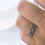 Miniatura: Anillo trenza plata 925