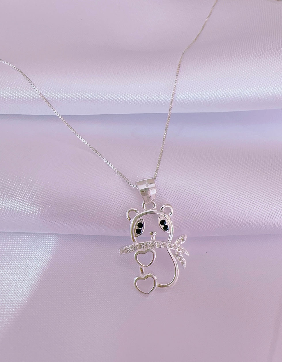 Miniatura: Dije osito Panda plata 925