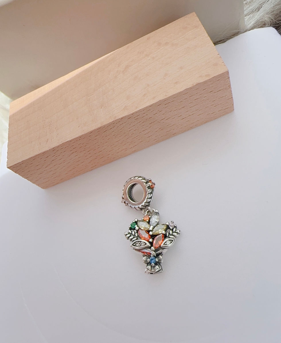 Miniatura: Charms colgante ramillete plata 925 Pand 