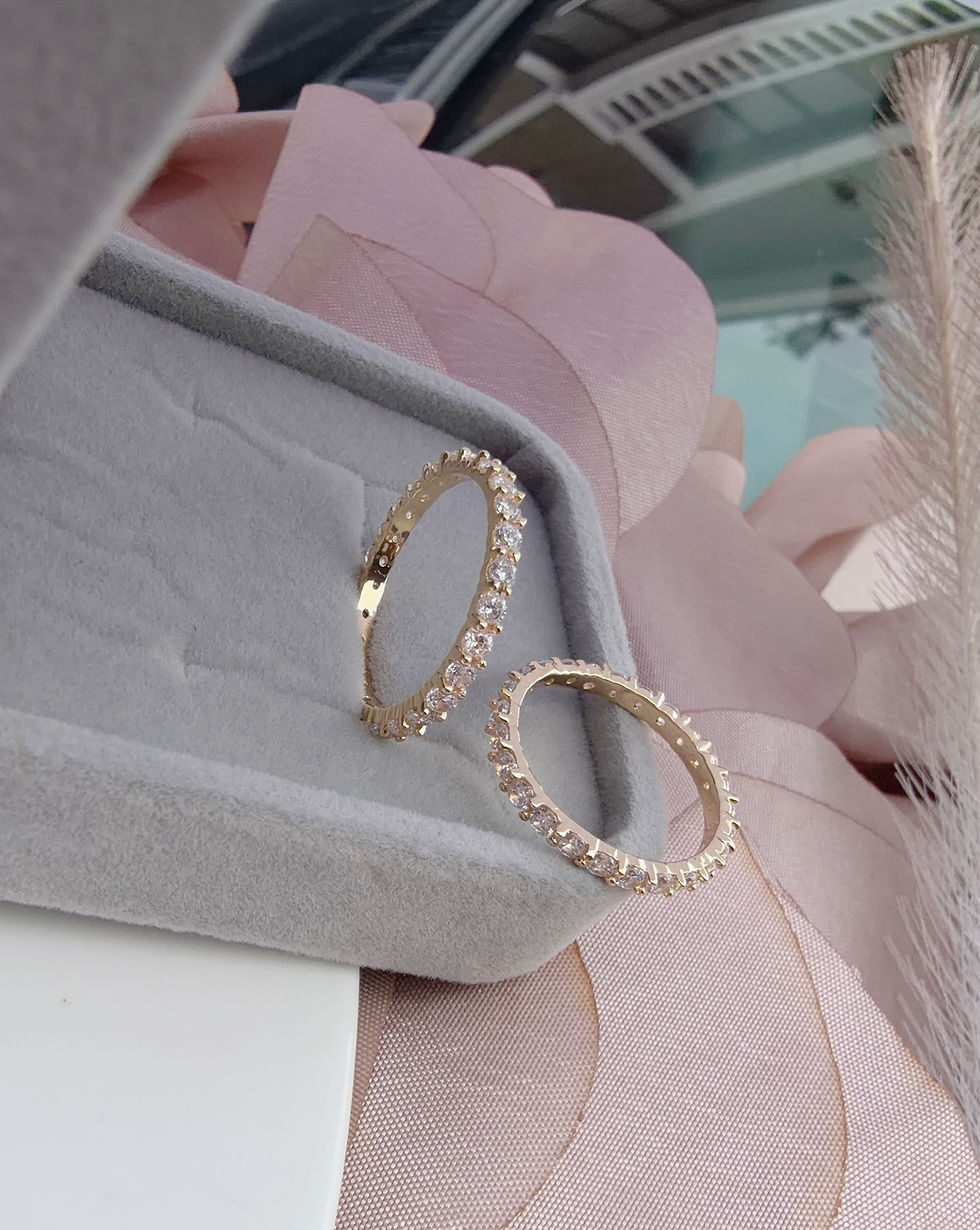 Miniatura: Anillo crurumbela oro 18k n