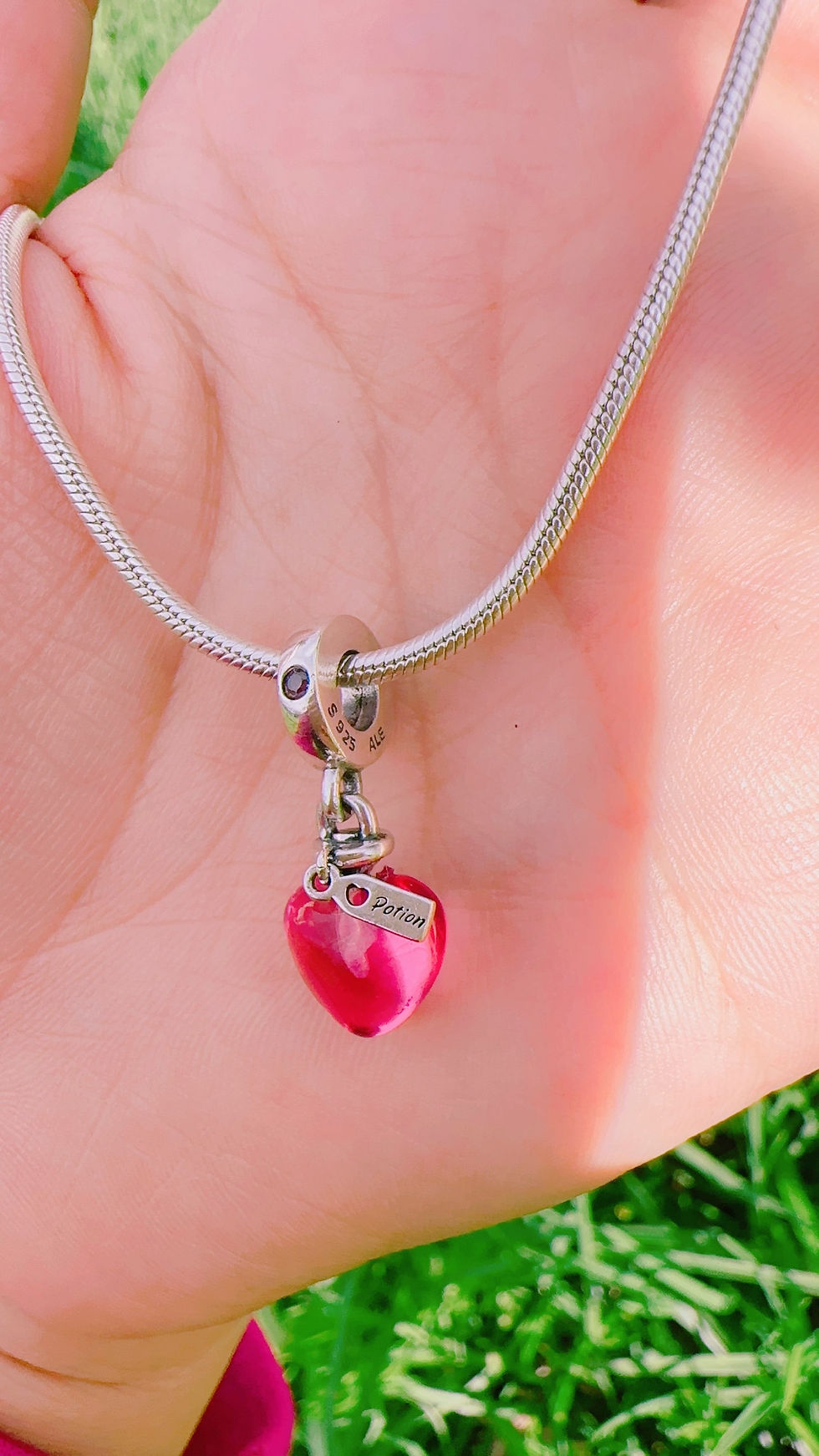 Miniatura: Charm colgante corazón Potion plata 925 