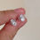 Miniatura: Aretes araña plata 925