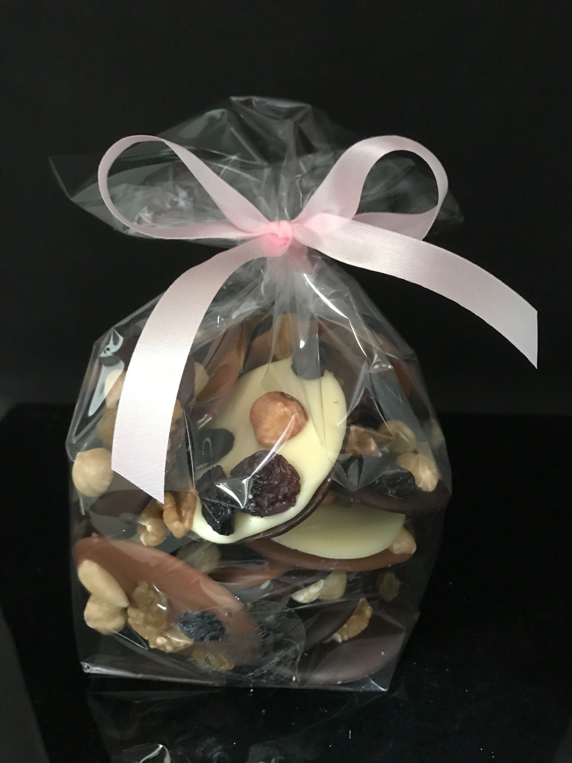 Studentenhaver melk puur wit mengeling van Belgische chocolade