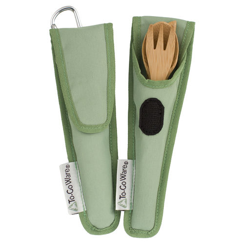 green kids to-go-ware set
