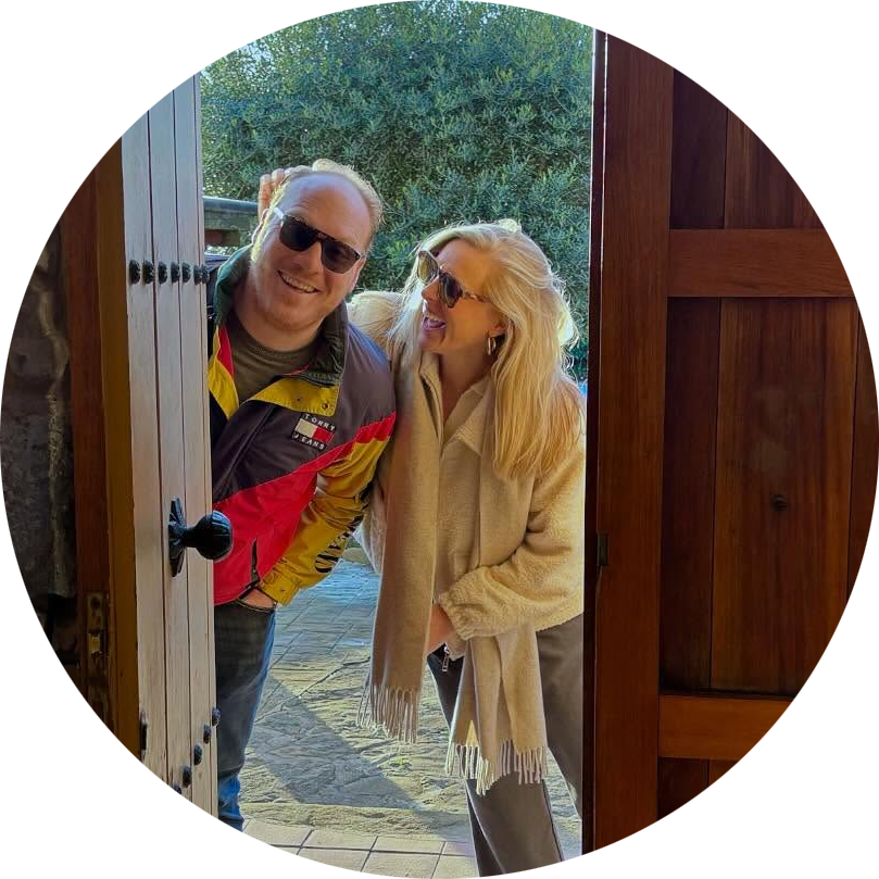 Owners and founders of Vall Amagada del Moli