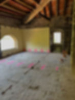 catalan masia renovation floor