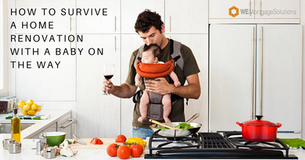 How To Survive a Home Renovation With a Baby On The Way