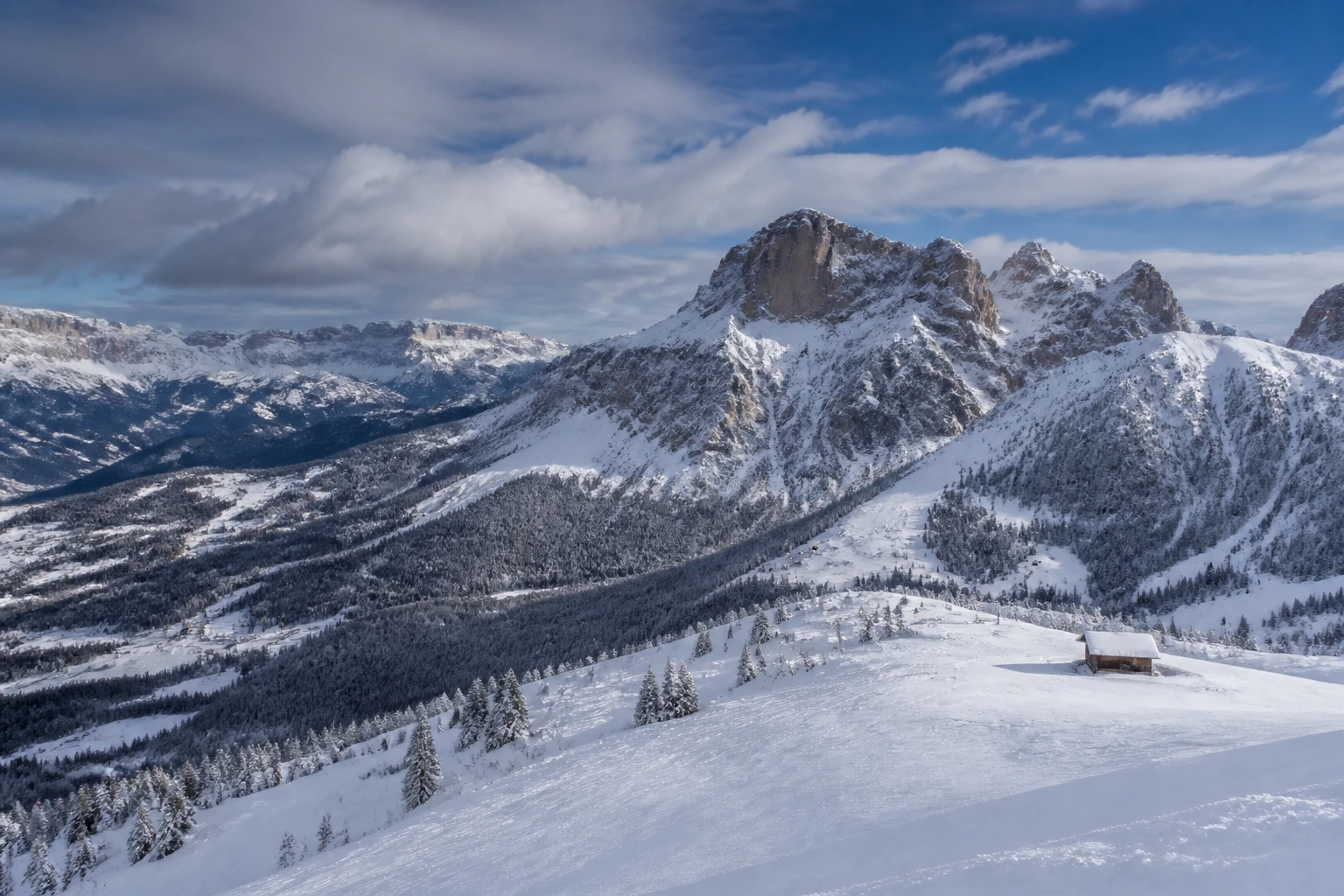Representative mountain destination view: Dolomites, Italy; mountain or canyon terrain and regional vegetation, not an exact landmark photograph.