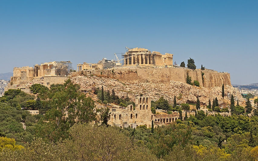 Acropolis of Athens, a destination or experience featured on the Legendary Greece with Jewels of the Cyclades Cruise Globus tour