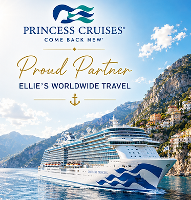 Image of Ellie's Worldwide Travel with Princess Cruises logo