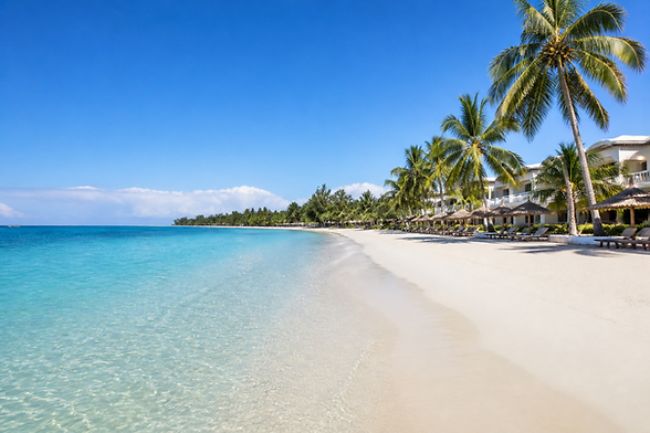 Representative beach imagery for a Sandals Negril destination wedding in Jamaica